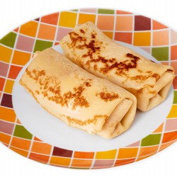 Блины с мясом цыплёнка