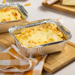 Американская запеканка Мак&Чиз с беконом