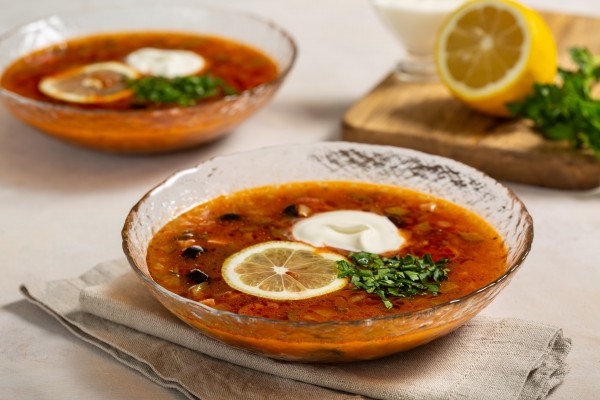 Мясная солянка